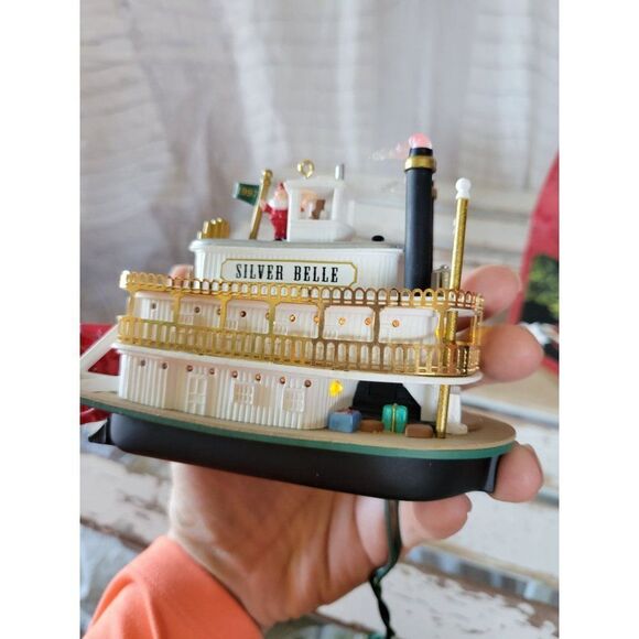 Hallmark Santa's showboat 1997 tournament Xmas tree - Picture 6 of 8